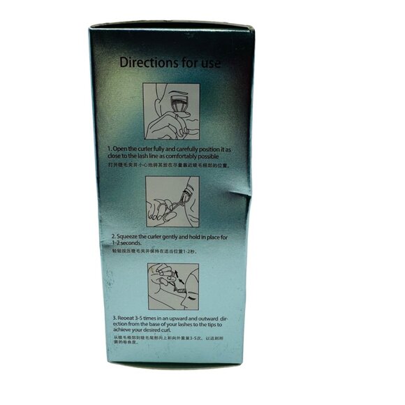 professional Eyelash Curler Metal Eyelash Curler with Replacement Refill Pads - Picture 3 of 6